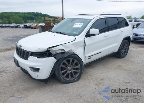 2016 Jeep Grand Cherokee Limited 75Th Anniversary z USA, uszkodzony, nr VIN 1C4RJFBG0GC377289